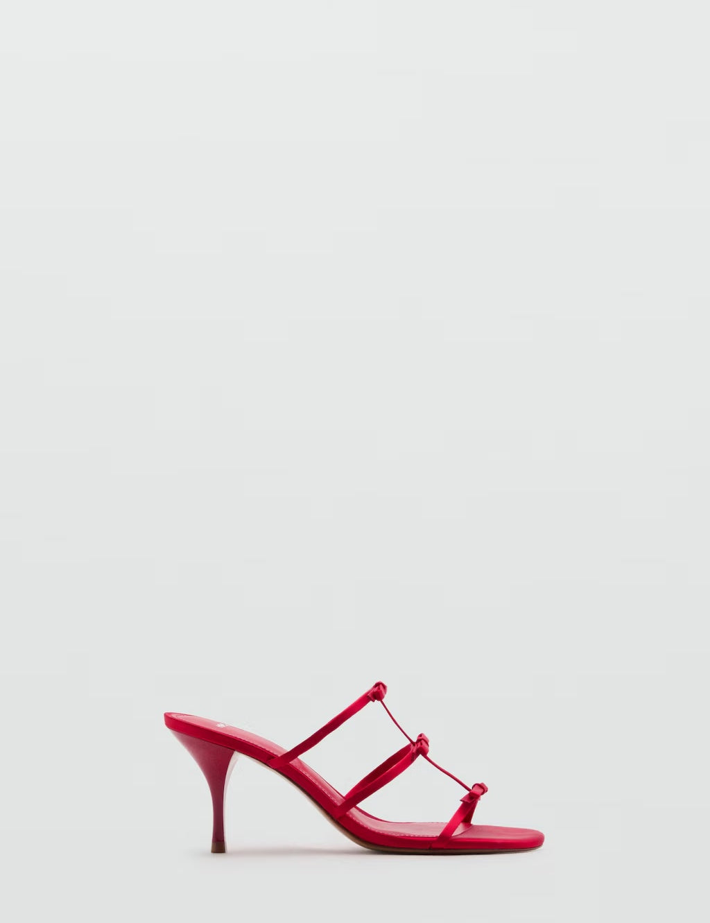 Mango sandals merlot in red - B