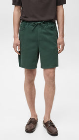 Mango bermudas jayb in bottle green