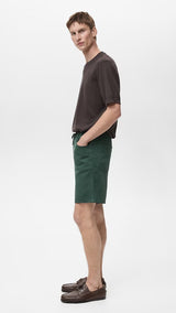 Mango bermudas jayb in bottle green - D2