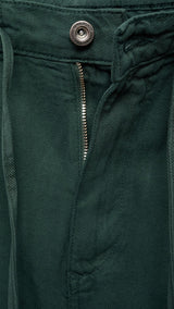 Mango bermudas jayb in bottle green - D8