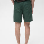 Mango bermudas jayb in bottle green - R