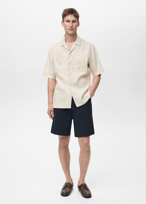 Mango bermudas jayb in navy