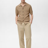 Mango shirt pierola in beige