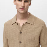 Mango shirt pierola in beige