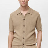 Mango shirt pierola in beige