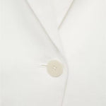 Mango blazer boreli in off white