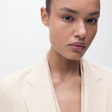 Mango blazer boreli in stone