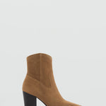 Mango ankle boots adri1 in tobacco - B