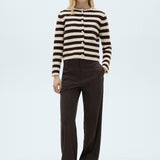 Mango cardigan elioter in raw/unbleached