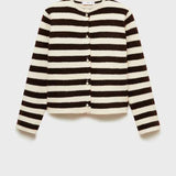 Mango cardigan elioter in raw/unbleached