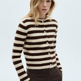 Mango cardigan elioter in raw/unbleached