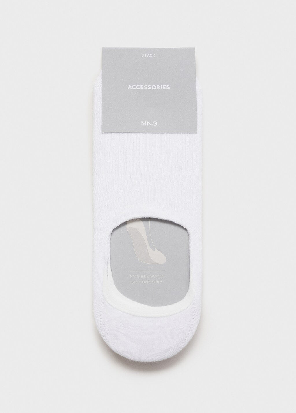 Mango socks pinkwhy in white - D0