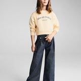 Mango sweatshirt etoiles in yellow