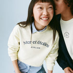 Mango sweatshirt etoiles in yellow