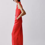 Mango jumpsuit nana in red