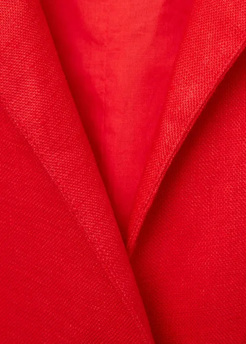 Mango jumpsuit nana in red