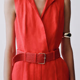 Mango jumpsuit nana in red