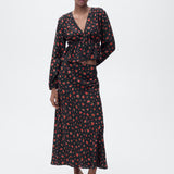 Mango blouse gem in black