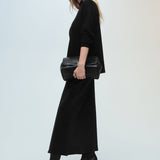 Mango sweater vieira in black