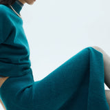 Mango skirt rebecca in green