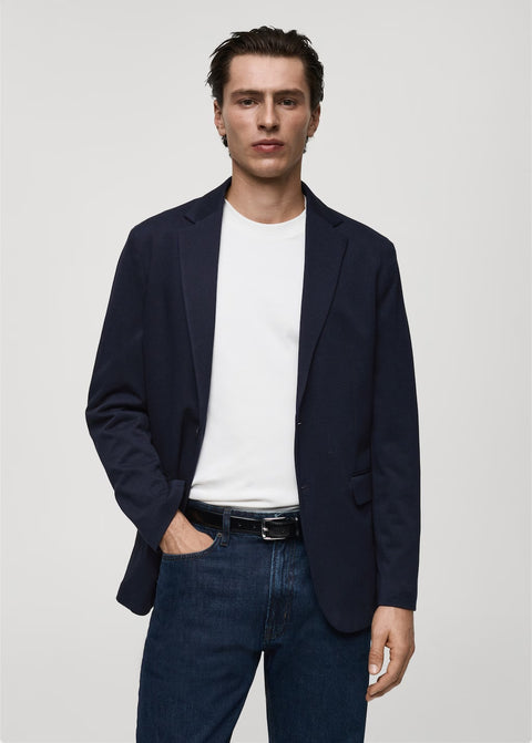 Mango blazer verner in navy