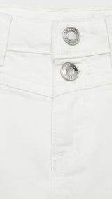 Mango shorts bianca in white
