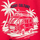 Mango t-shirt vancy in red