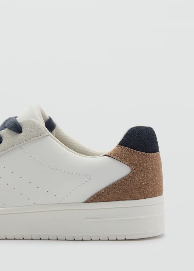 Mango trainers hugo in white