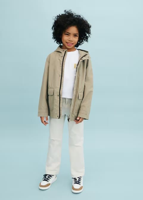 Mango trainers hugo in white