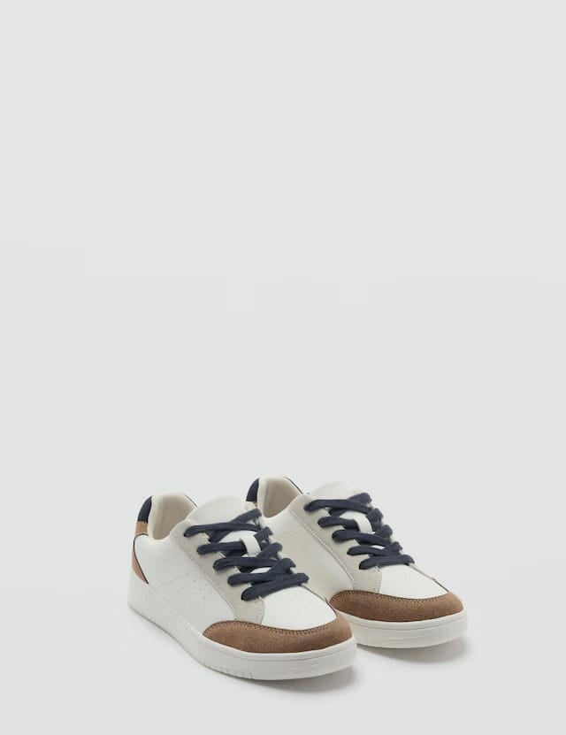 Mango trainers hugo in white