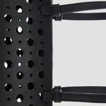 Mango shoulder bag troque in black