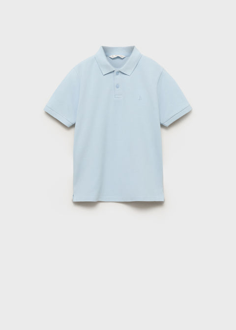 Mango poloshirt javier8 in celestial