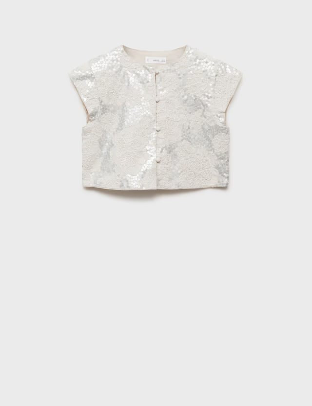 Mango vest luz in stone