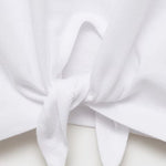 Mango t-shirt enjoy in off white