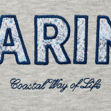 Mango sweatshirt marine in light vigore grey - D8