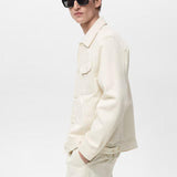 Mango jacket lucas in raw/unbleached