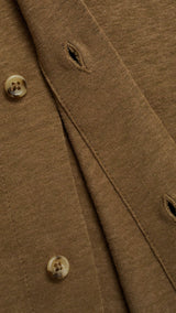 Mango poloshirt ricard in khaki - D0