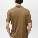 Mango poloshirt ricard in khaki - R