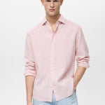 Mango shirt emma in light pink