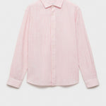 Mango shirt emma in light pink - B