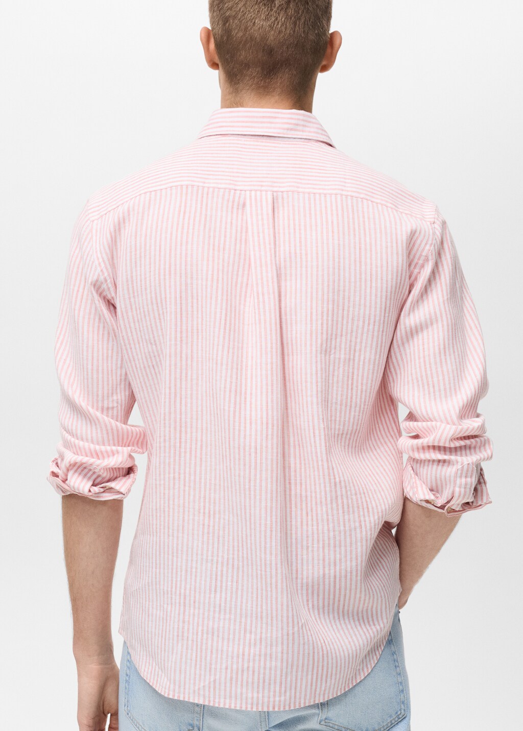Mango shirt emma in light pink - R
