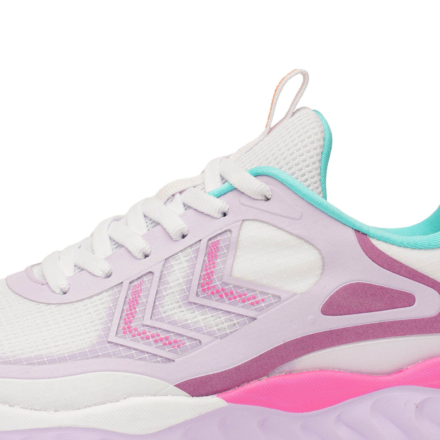 Hummel bubblegum in white purple parachute - Image 6