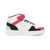 Hummel courfu jr. in white/black/pink - Image 2