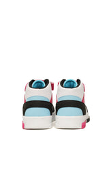 Hummel courfu jr. in white/black/pink - Image 5