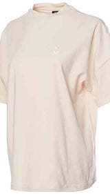 Hummel hmlANET oversize t-shirt s/s in whitecap grey - Image 3