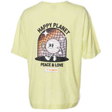 Hummel hmlANGIE oversize t-shirt s/s in shadow lime - Image 3