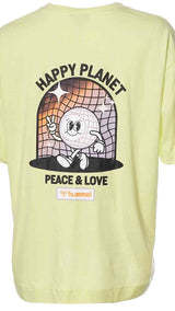 Hummel hmlANGIE oversize t-shirt s/s in shadow lime - Image 7