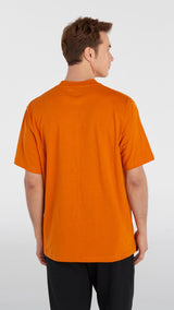 Hummel hmlBRITT oversize t-shirt s/s in marmalade - Image 3