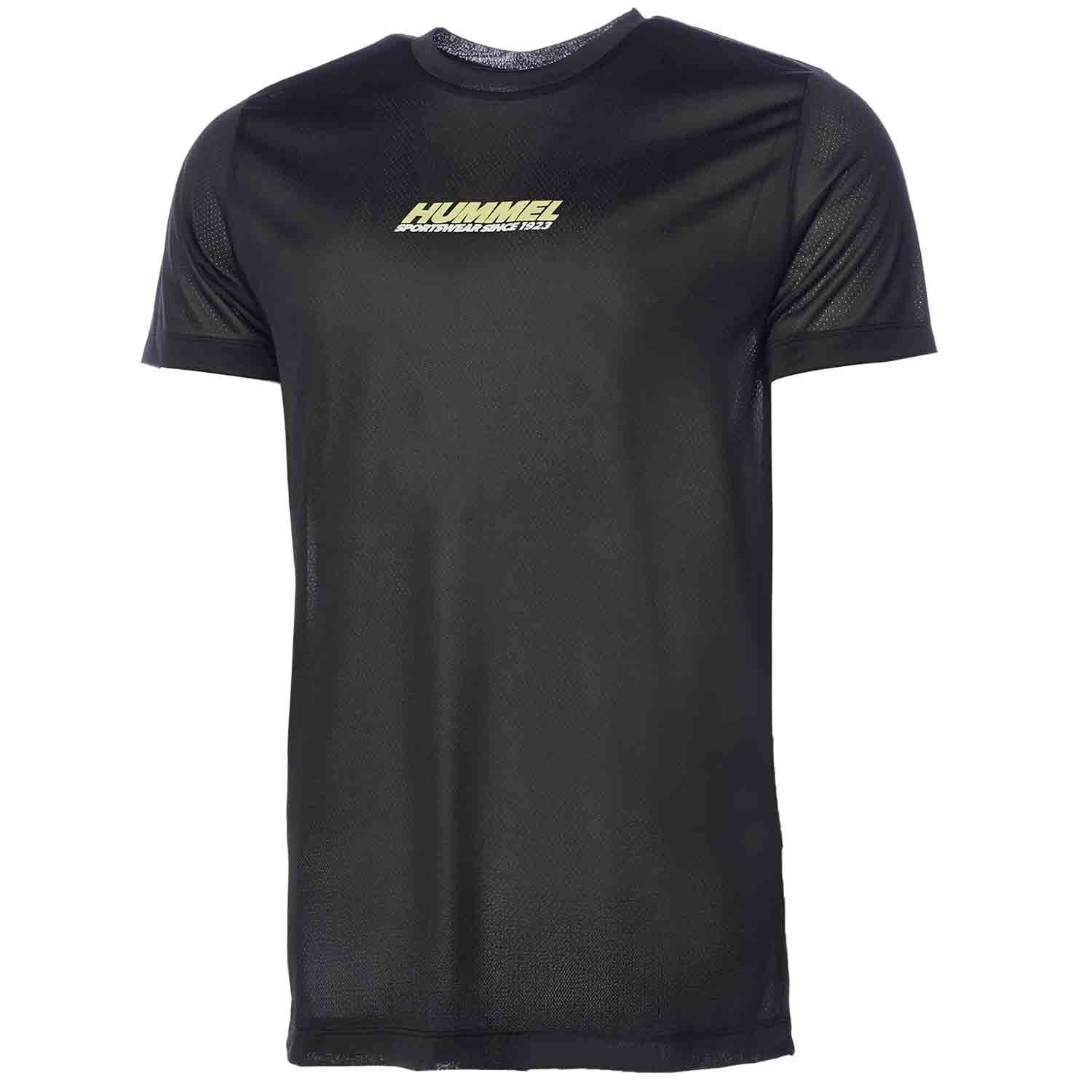 Hummel hmlFRED t-shirt s/s in black - Image 4