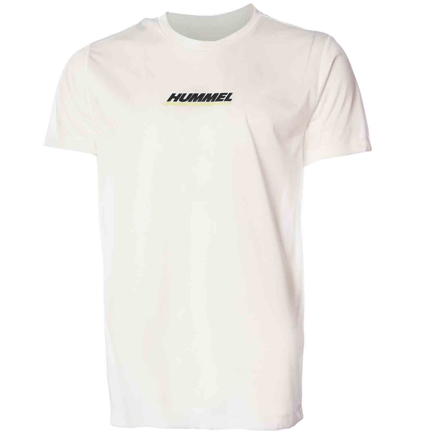 Hummel hmlFRED t-shirt s/s in off white - Image 5